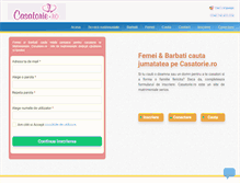 Tablet Screenshot of casatorie.ro